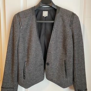 SOFT Charcoal Blazer - HALOGEN